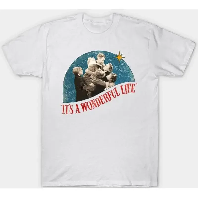 Cotton S 5XL T Shirt It s a Wonderful Life George Bailey Mary Hatch