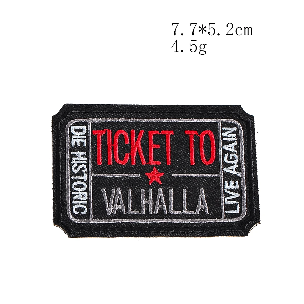 Klett-Stickerei-Patch-Set, taktische Moral-Patches für Jacke, Rucksack, Hut, Militär-Stil, DIY-Dekoration, abnehmbare Ausrüstung – Detail 8