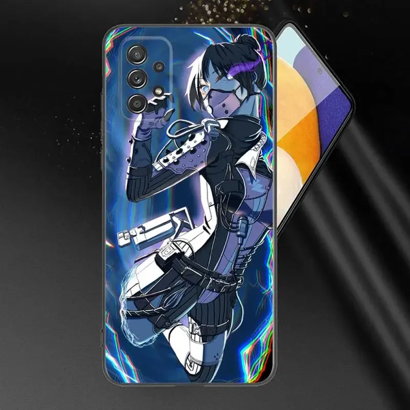 A-Apex L-Legends Wriath Phone Case For Samsung A91 80 70 53 42 32 30 20 A50 30S 50S 21S 20S A20E Black Case