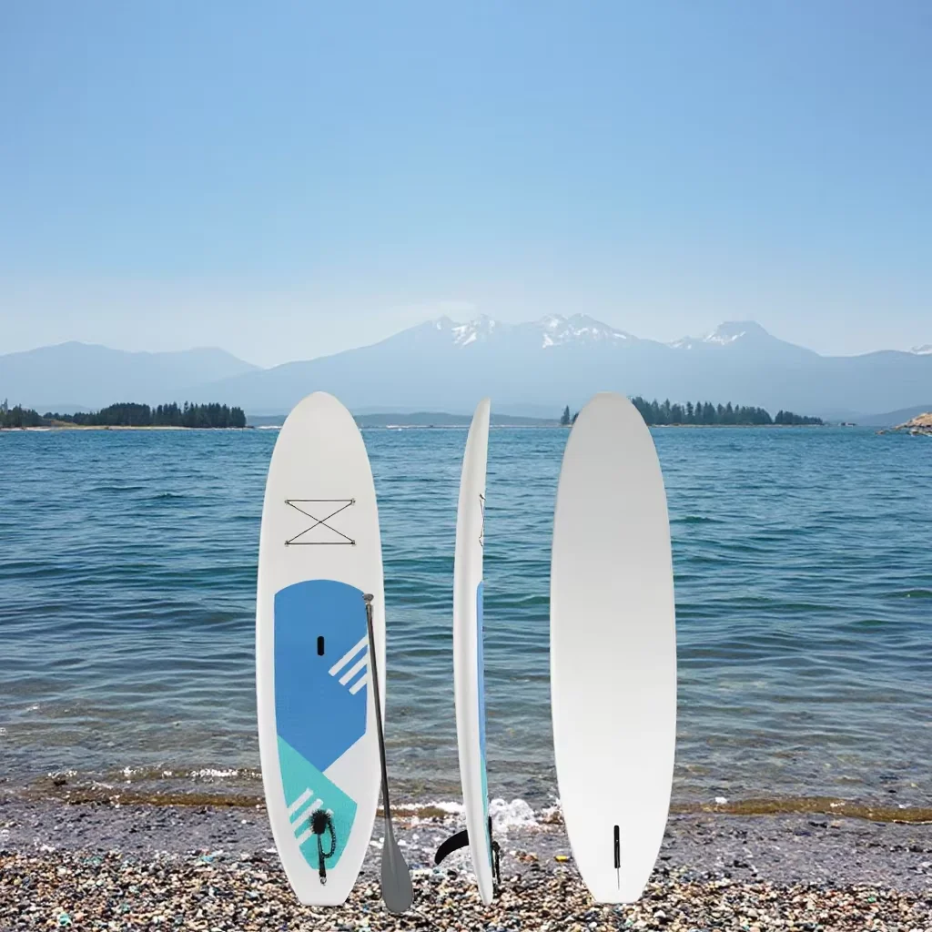 

Wholesale Dropshipping Foam Rigid SUP Standup Paddle Board Surfboard Unisex Plastic Solid Standing Paddle Board with Finpromote