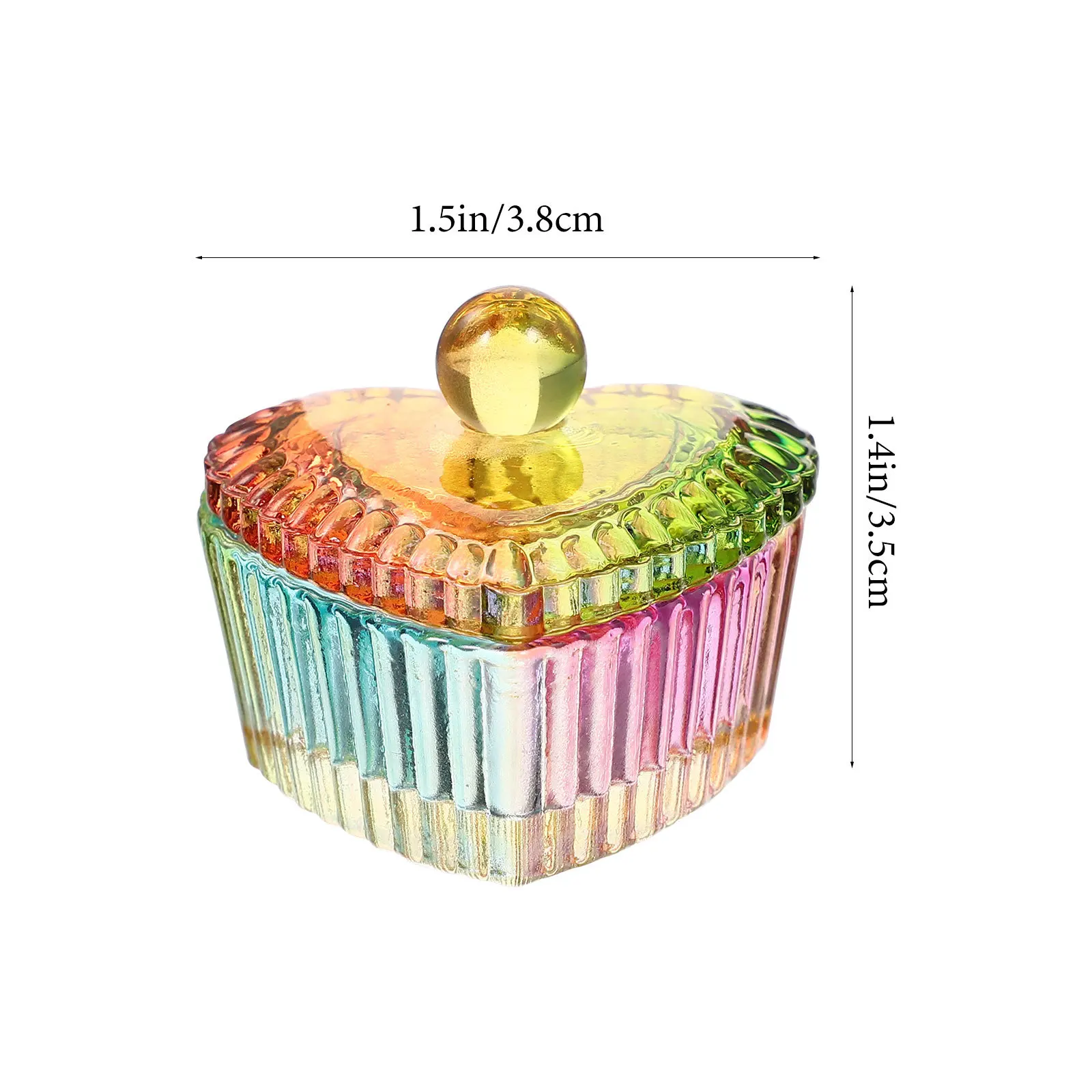 แก้วคริสตัลสำหรับทำเล็บ 2 ชิ้น ถ้วยผสมอะคริลิคสำหรับมืออาชีพ ใช้ได้หลากหลาย สำหรับผสมผงอะคริลิคและน้ำยา