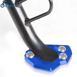 Motorcycle accessories Side Stand Enlarger Kickstand Enlarge Plate Pad For BMW F700GS F650GS F700 F650 GS F 700 650 GS 2008-2017