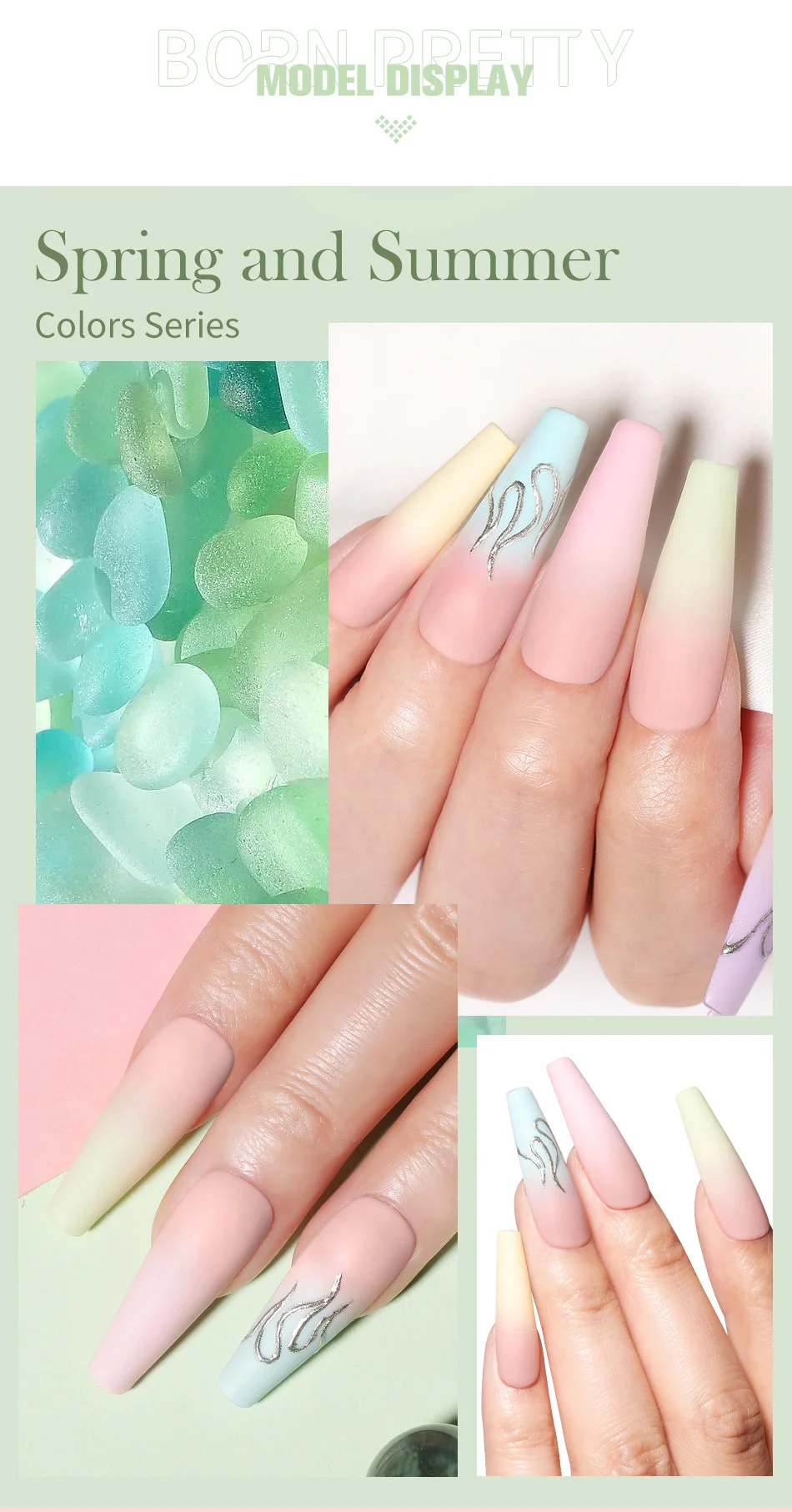 BORN PRETTY 10 ml Kaffeefarben-Gel-Nagellack, braun, rot, Gel, semi-permanentes UV-Gel, Herbst-Winter, Soak Off Nail Art Gel-Lacke – Detail 6