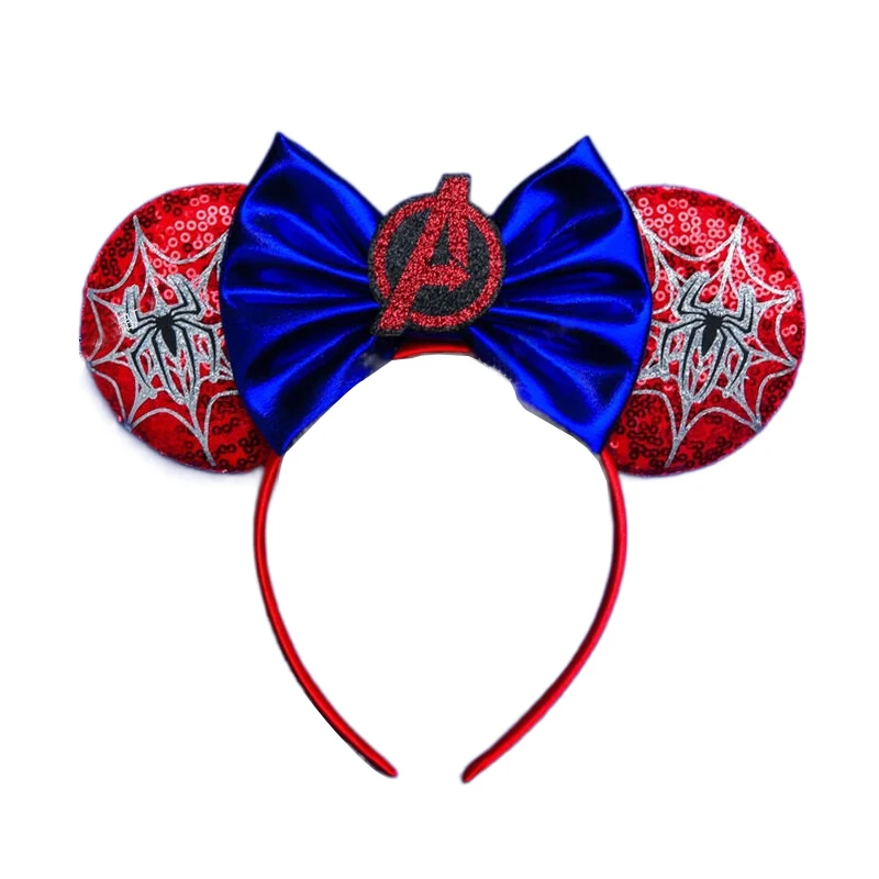 Mickey Mouse Ears Headbands Halloween Festival Carnival Party Hair Headwear Baby Girls Women Headband Kids Accessories