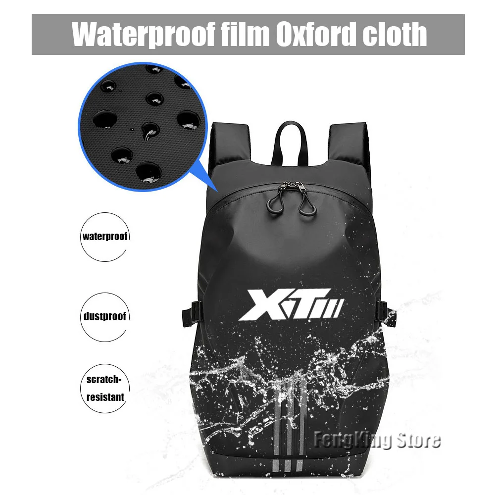 Mochila impermeable para casco de motocicleta, bolsa de viaje de gran capacidad para YAMAHA XT250, XT500, yamaha xt 250 Knight