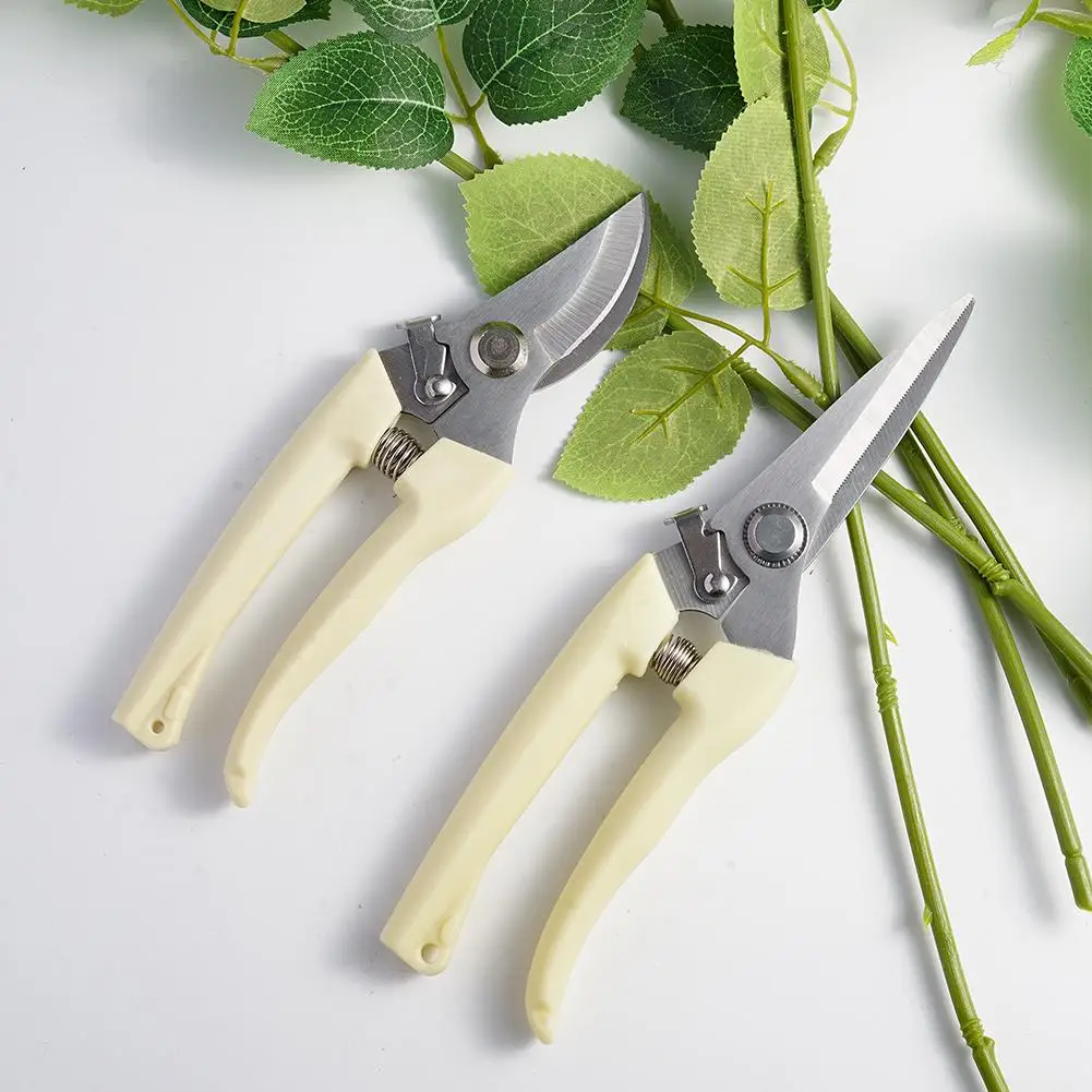 Pruner Stainless Steel Gardening Shears Gardening Scissors Hand Pruner For Plant Professional Sharp Pruning For Garden