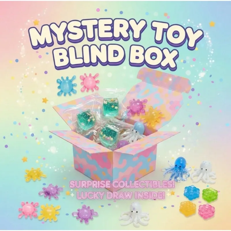

Cute Ocean & Fantasy Squishy Blind Box – 1 Independent Random Draws Per Order, Cute Surprise Pack Lucky Surprise Set
