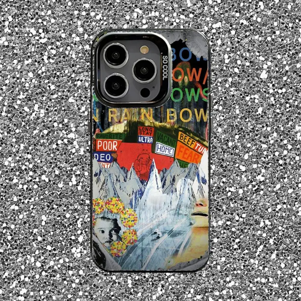 حافظة هاتف Rock R-Radiohead All I Need لهاتف iPhone 16,15,14,13,12,11,Pro,XS,Max,Plus,Mini,SE غطاء مقاوم للصدمات باللون الأسود غير اللامع #4