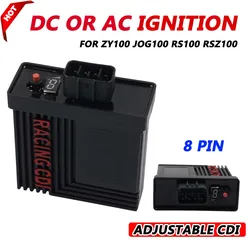 CDI 8 PIN Ignition For Yamaha ZY100 JOG100 RS100 RSZ100 CDI Motorcycle Racing Cdi Digital Adjustable High Performance Racing Cdi