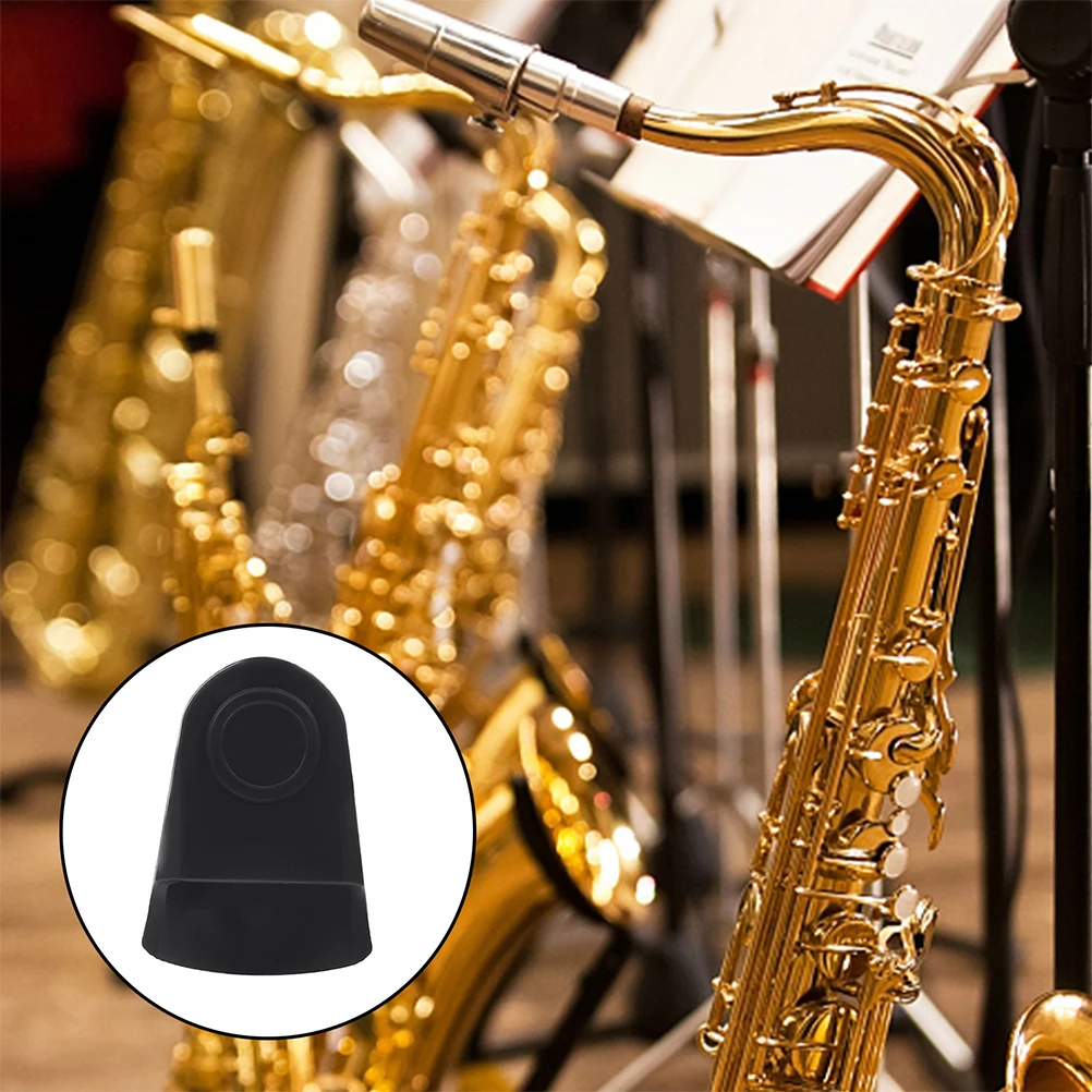 

2pcs Saxophone Mouthpiece Cover Lightweight Portable Rubber Protective Case For Easy Storage Saxophone Accessory Instrument