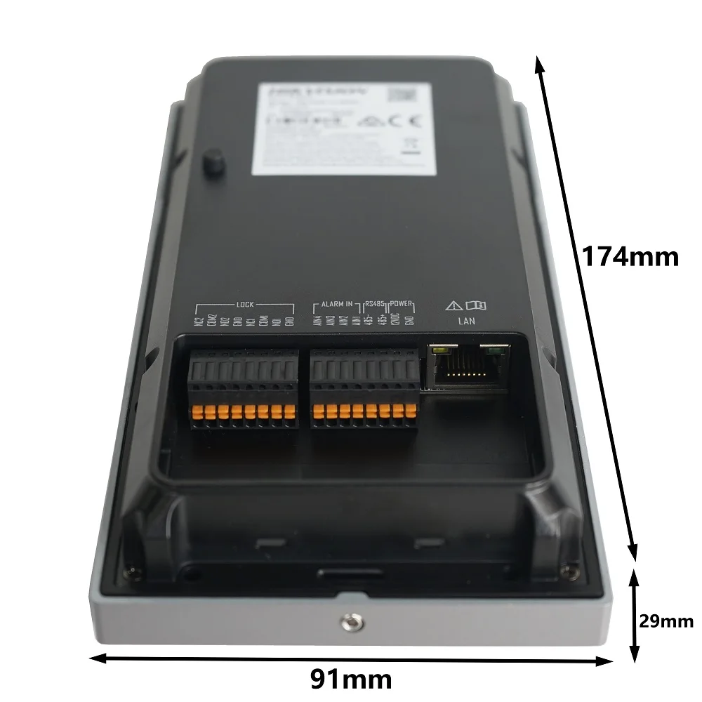 HIK 1-4 button DS-KV8113/8213/8413-WME1(C) IP дверной звонок, Wi-Fi дверной звонок, дверной телефон, видеодомофон, водонепроницаемый, поддержка карты