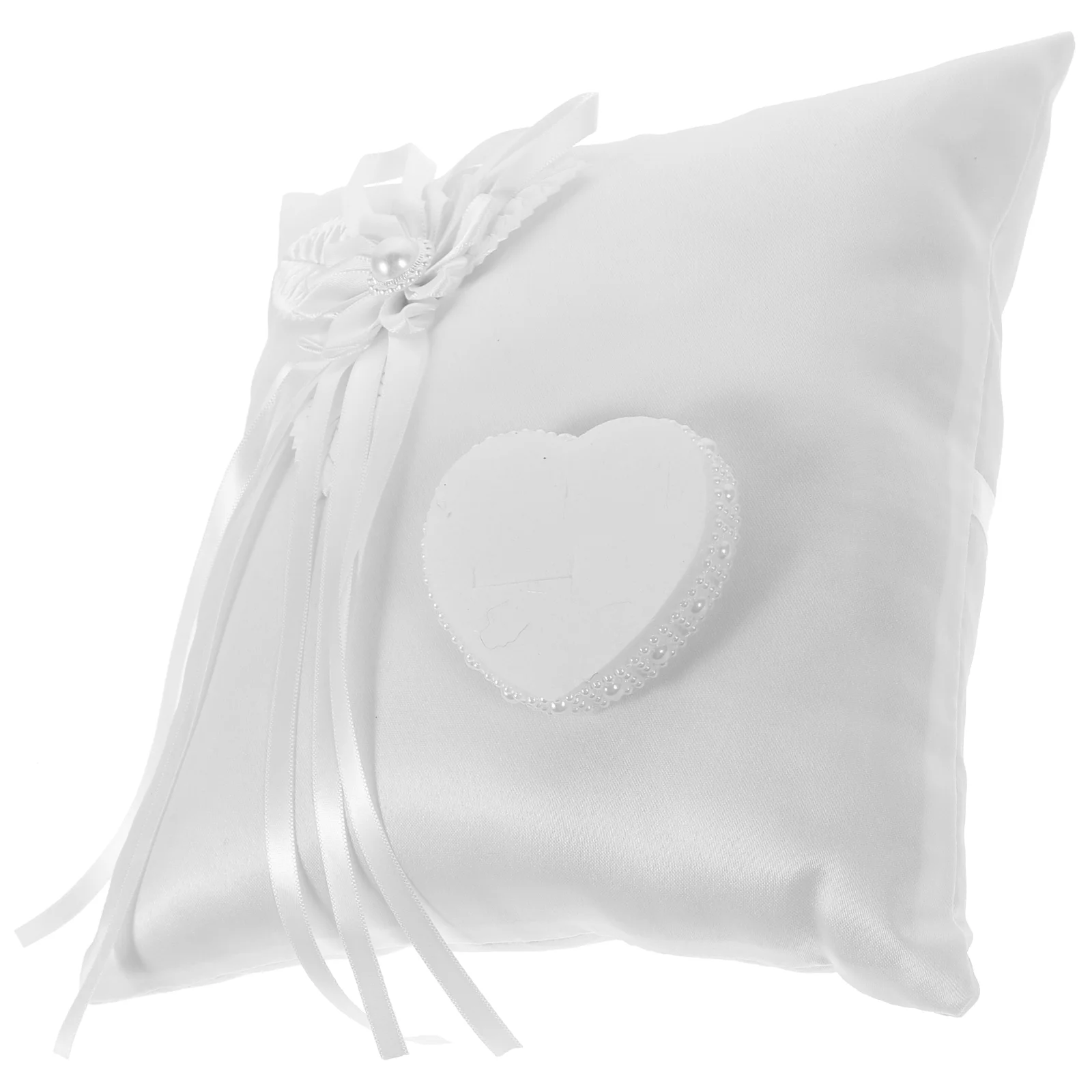 

Ring Pillow Wedding Cushion for Decorations Bearer Marriage Fabric Bed Creative