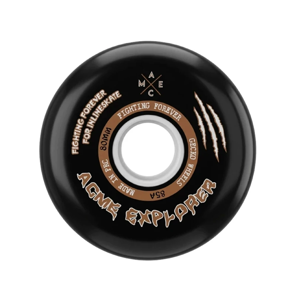4 Piece Inline Skate Wheels 85A Slalom Skate Wheel High Elastic Wheels Sliding Roller Skating Wheel 64 68 72 76 80mm Patine Tire