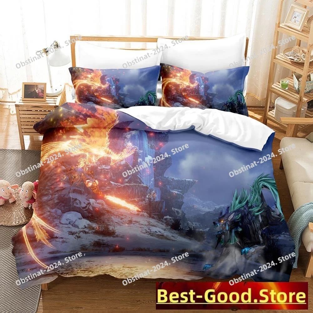 Tales Of Arise Bedding Set Single Twin Full Queen King Size Bed Set Adult Kid Bedroom Duvetcover Sets Anime Parure De Lit Bed - view 6