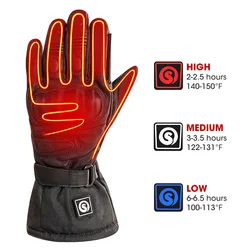 Guantes Térmicos tácticos de piel de cabra para hombres y mujeres, Guantes Térmicos tácticos de invierno, guantes cálidos de invierno para montar en motocicleta