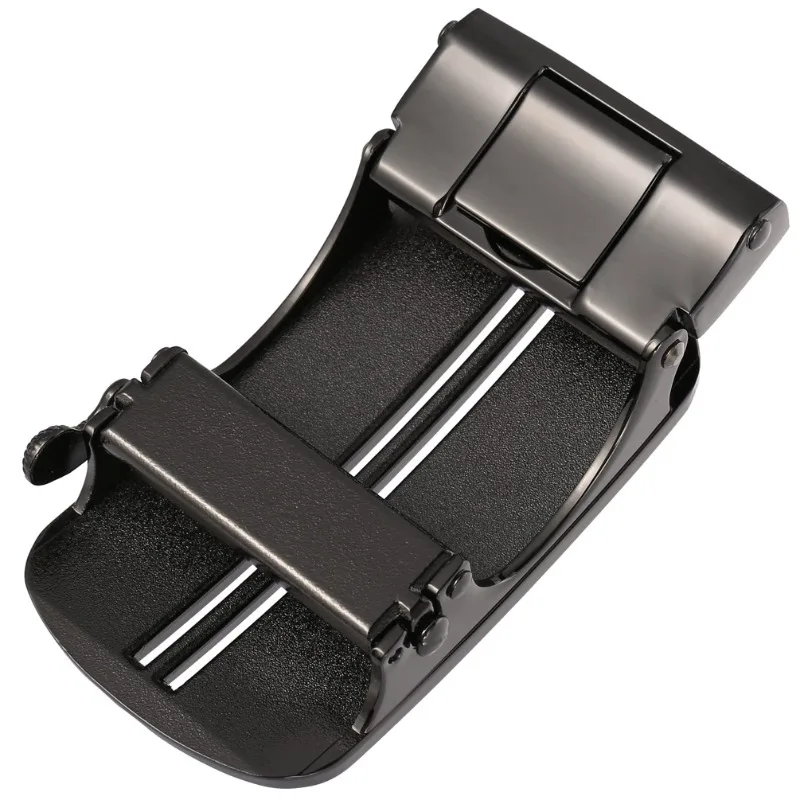 مشبك حزام أوتوماتيكي ساخن لعام 2025 للرجال - مشبك حزام فستان من سبائك الزنك لبدلات العمل، ملحقات حزام الخصر سريعة الإصدار