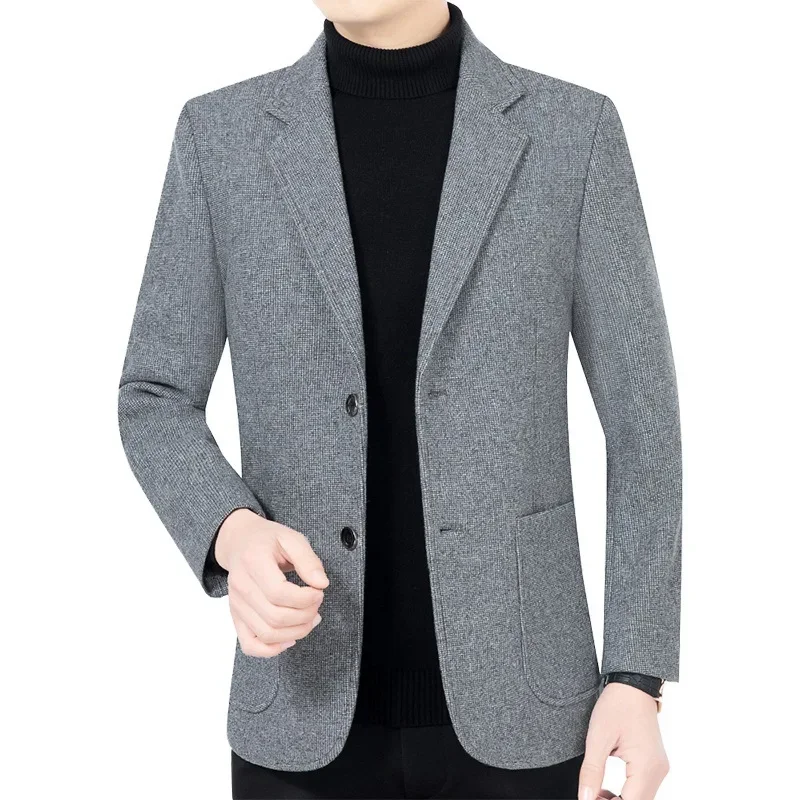 Men Business Casual Blazers Suit Jackets New Spring Autumn Male Suit Designer Coats Formal Wear Blazers Slim Fit Jackets Size 4X