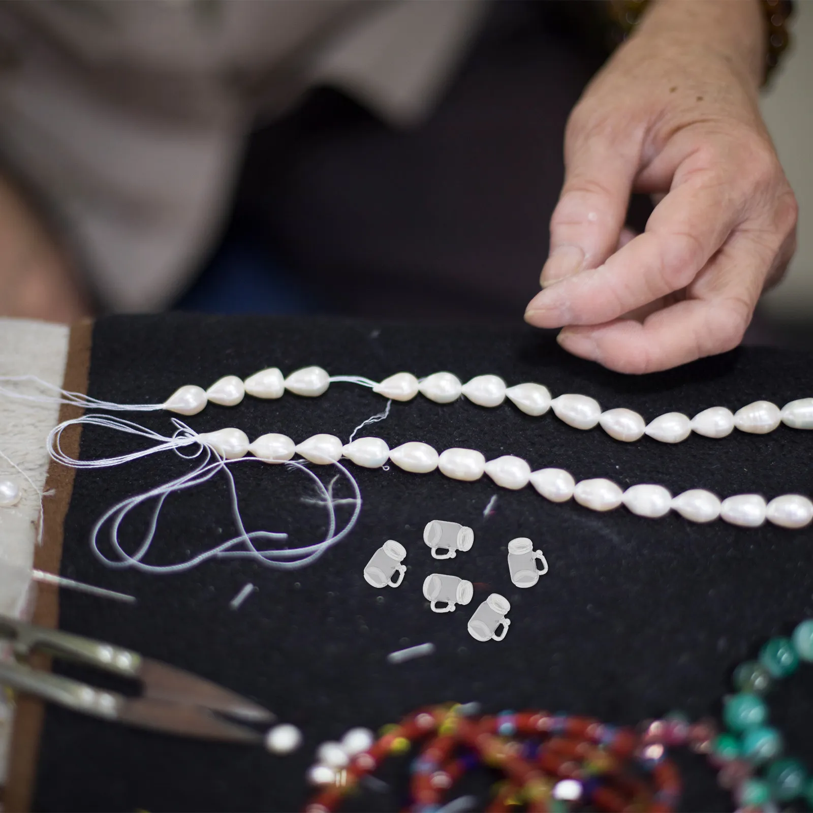 20 комплектов миниатюрных подвесок в виде чашек для молочного чая, DIY-шармы для украшений, миниатюрные кофейные чашки для брелоков, серег, поделок из смолы, декор в виде мини-чашек