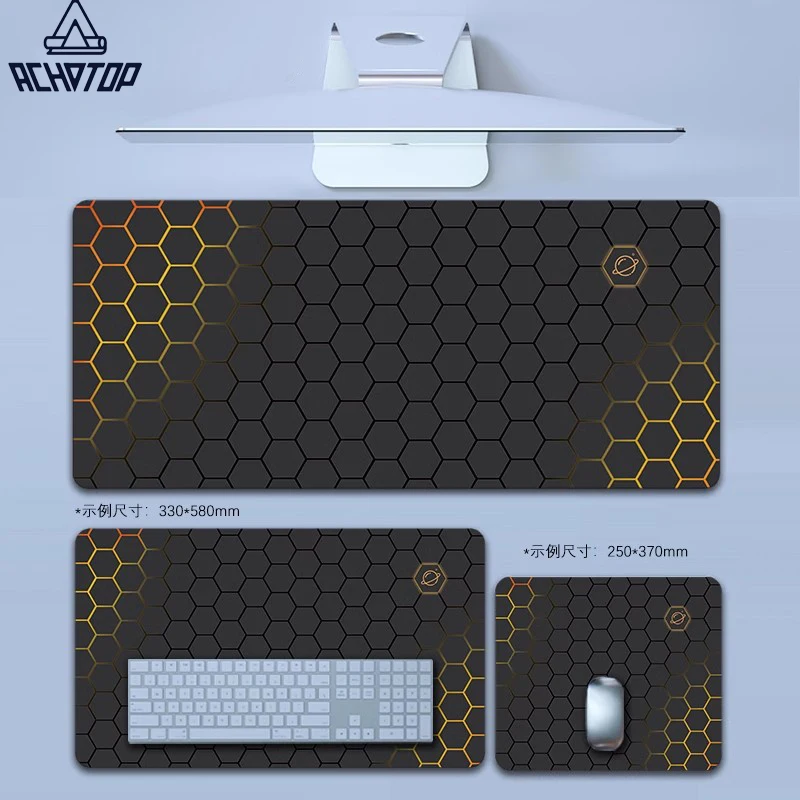 

Honeycomb Time Tunnel Mousepad Computer New XXL Keyboard Pad Mouse Mat Gamer Soft Office Carpet Table Mat Desktop Big Mouse Pad