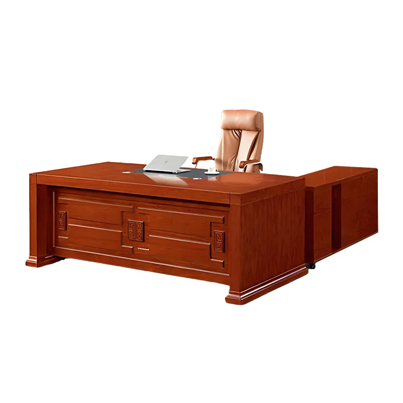 

Eleganter Single Executive Desk Im Chinesischen Stil Modernes Design Boss Study Manager Office Desk