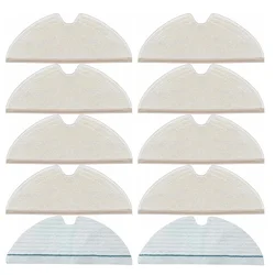 10PCS Mop Pad for Roborock Q5 Pro/Q8 Max/Q8 Max+/Q7/Q7+/Q7 Max/Q7 MAX+/S5/S50/S51/S55/S5 MAX Robot Vacuum Cleaner