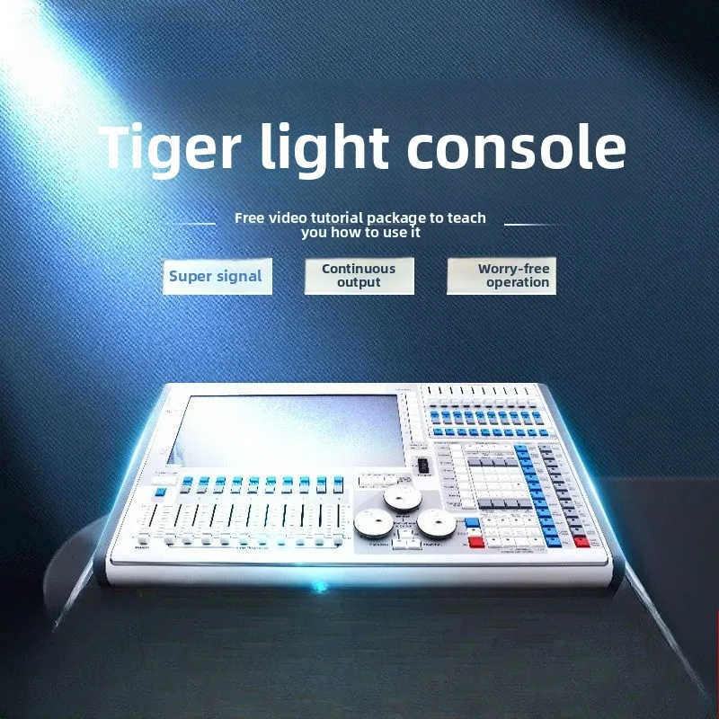 TigerTouch Tiger Light Console DMX512 Dimming Console TT Moving Head Light Controller Dual Screen