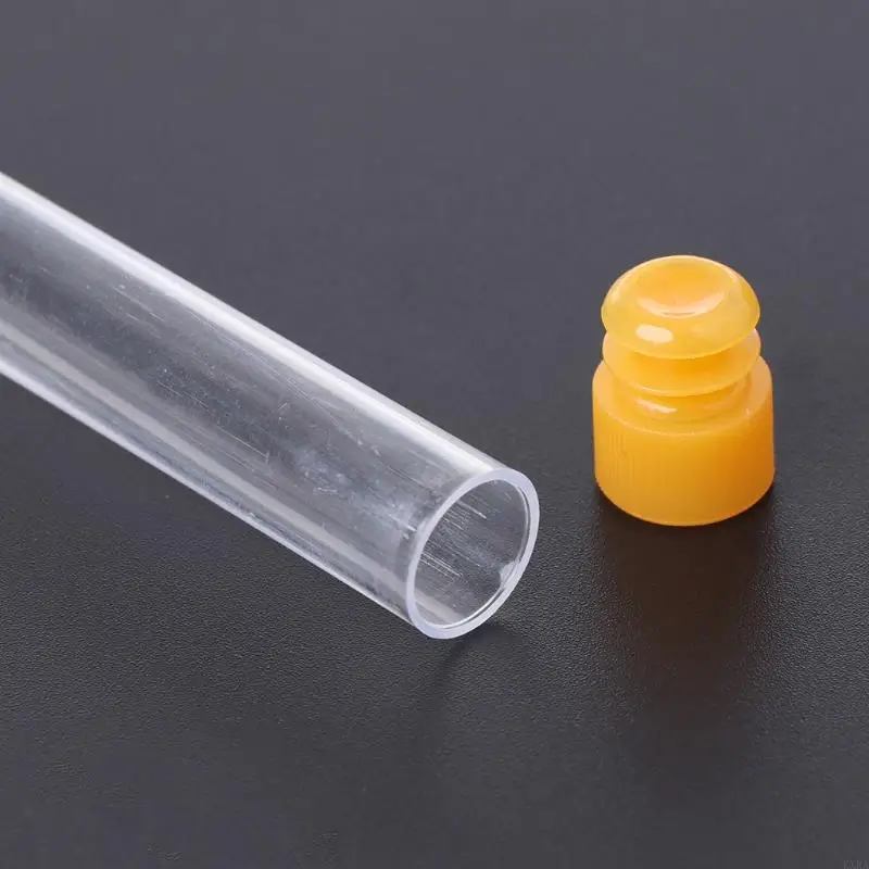 

KXRA 10x Transparent Knitting Sewing Felting Needle Plastic Bottle Storage Container