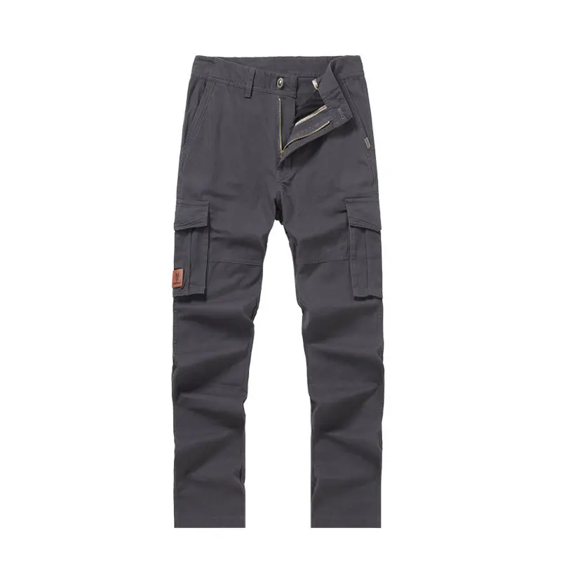 Spring and Autumn New Tooling Men's Cotton Trousers, Multi-pocket Casual Fashion All-match Pants, Work Pants