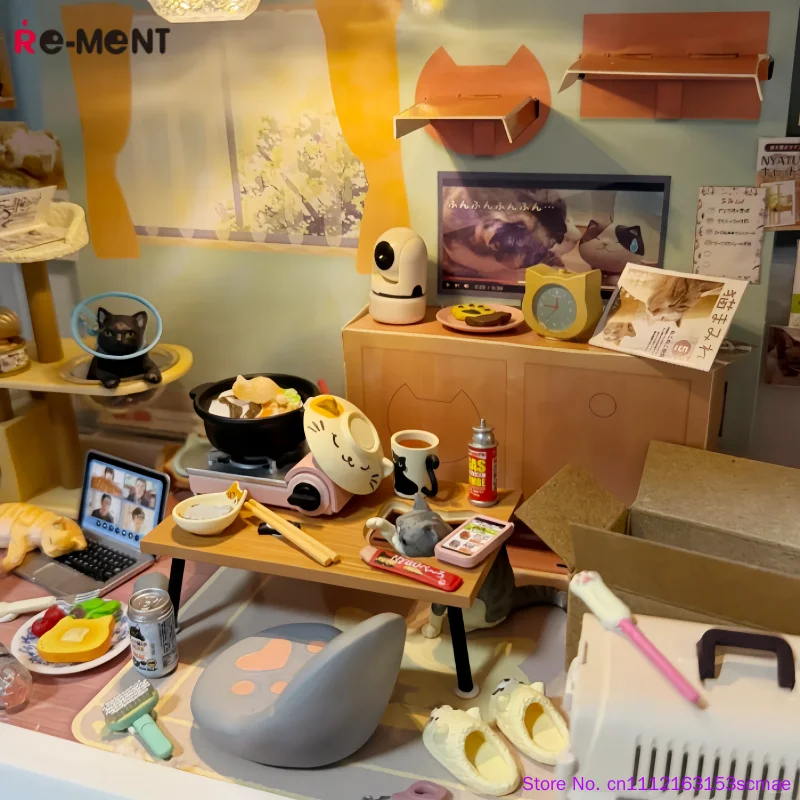 rement-my-cat-i-daily-life-—-scene-miniature-de-chaton-boite-mystere-jouet-de-designer-hautement-detaille-figurine-miniature-de-maison-de-chat