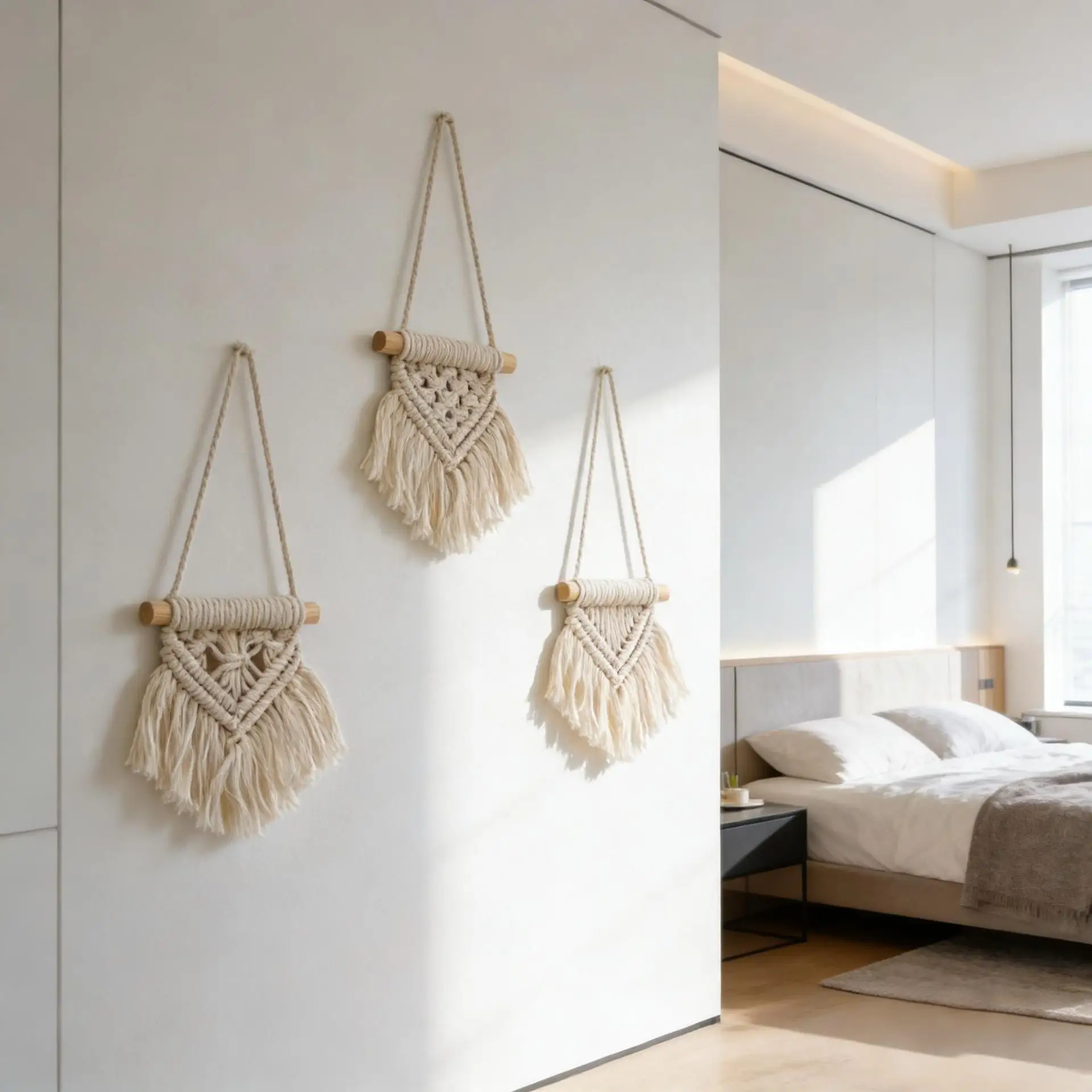 Bohemian Handmade Weaving Tapestry Homestay Decoration Home Wall Hanging Decoration Tassel Tapestry