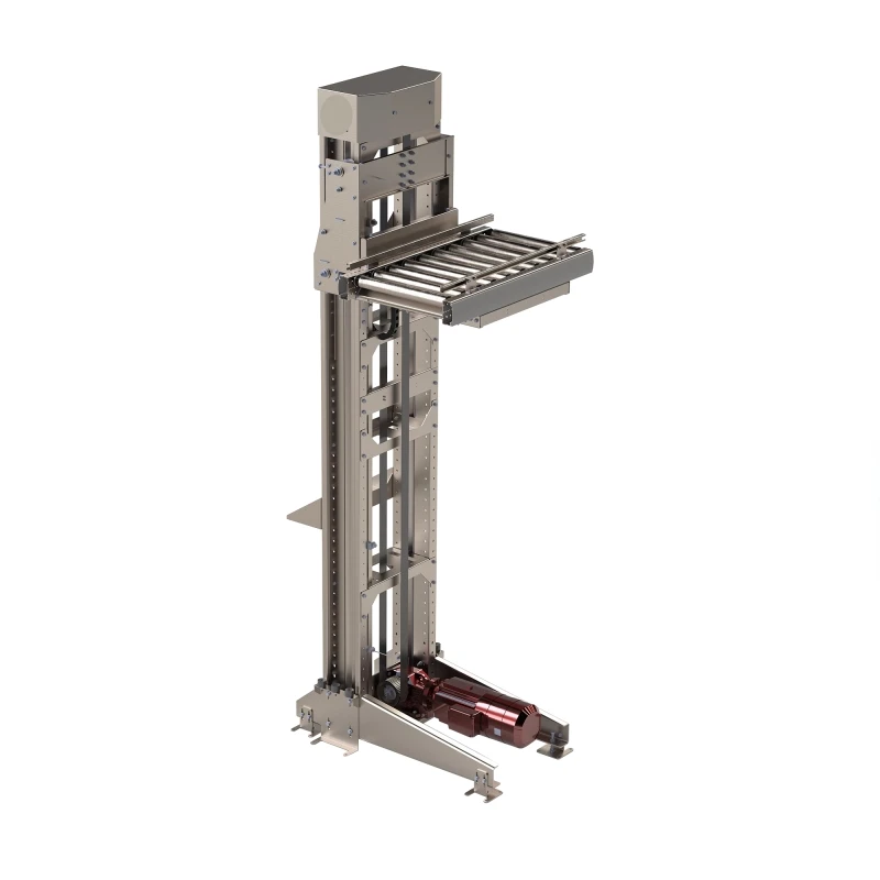 Customized Single Column Hoist Conveyor Vertical Lifting Continuous Reciprocating Elevator Automated Circulating Production Line