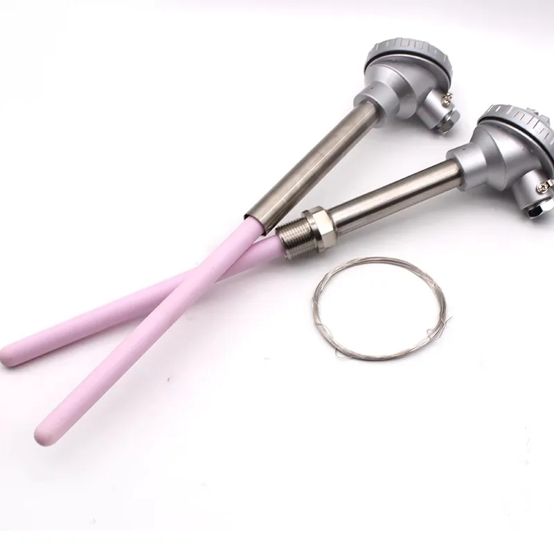 WRP-130/230 1600C S/B/R Termopar con bridas/roscadas/insertadas Personalizable