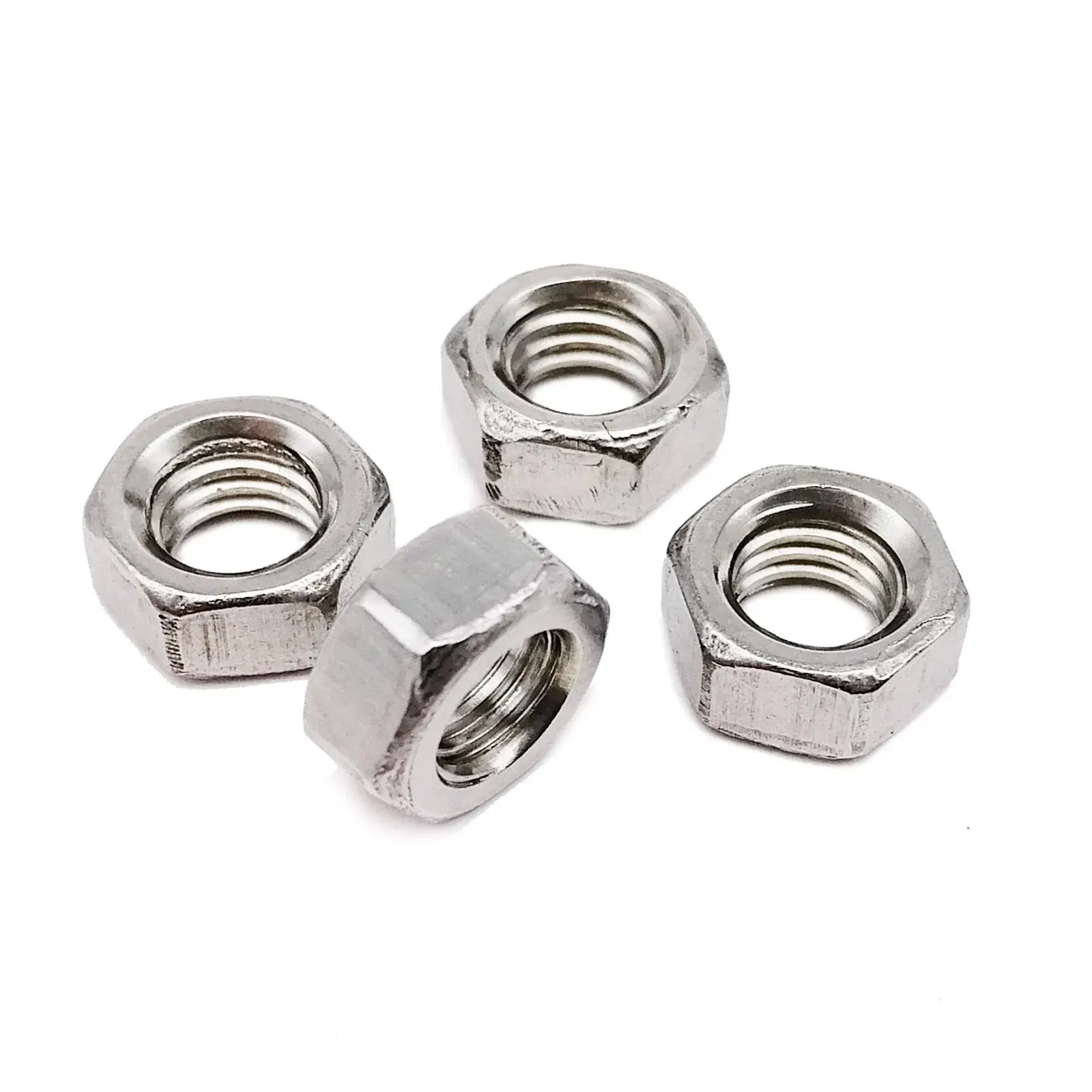 400pcs/box M2 M3 Allen Hexagon Hex Socket Ultra Thin Flat Wafer Head Screw Bolt Nut Assortment Kit Set 304 A2-70 Stainless Steel