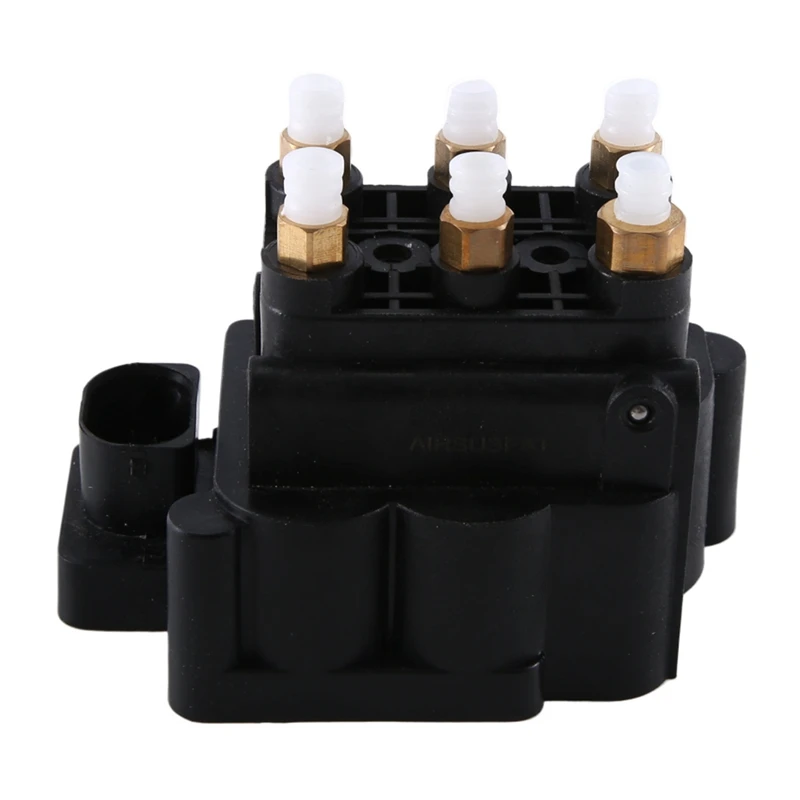 1 PCS Car Air Suspension Valve Block Solenoid Airmatic Black ABS For Rolls Royce Ghost Wraith Dawn