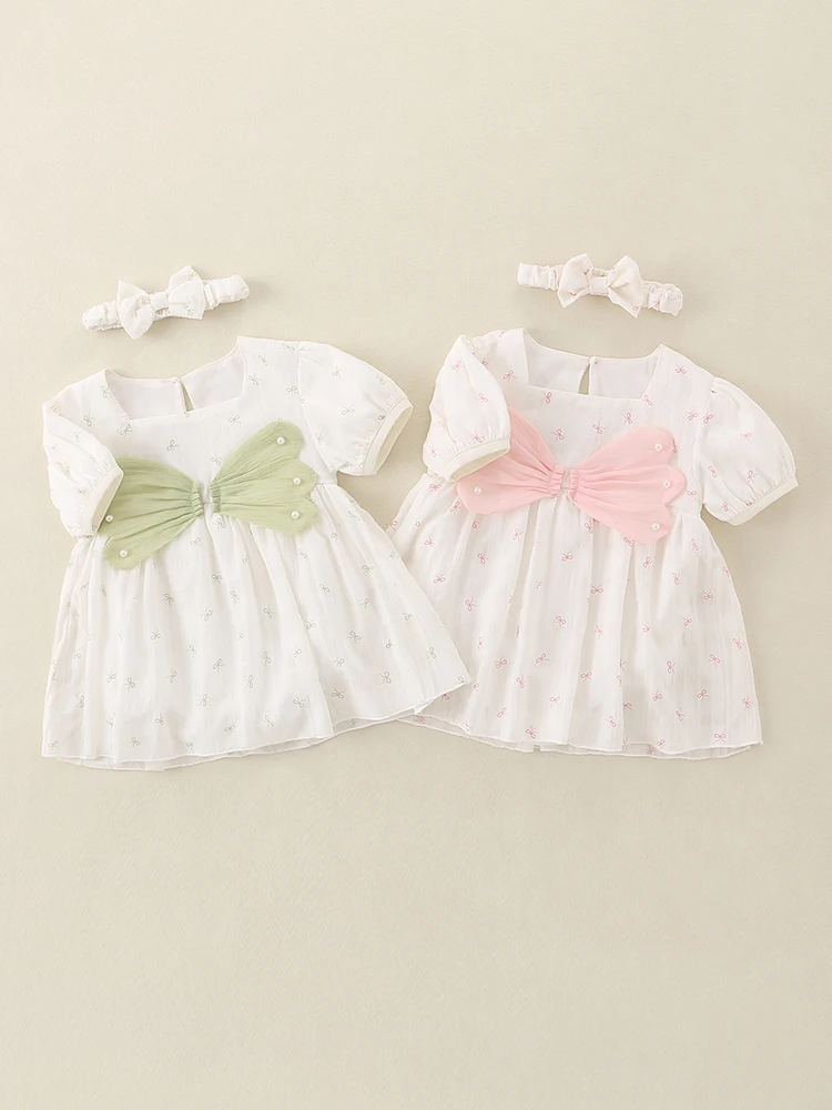 

Adorable Baby Girl Outfit Summer Rer Skirt e Coverall Set Newborn Clothes ort Sve Head over Body Chinese Brand