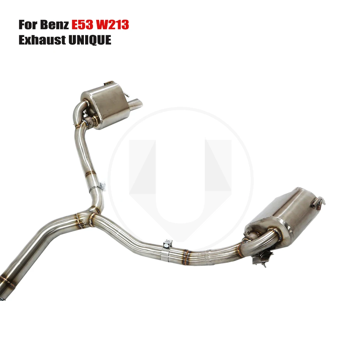 UNICO per il 2019+ Benz AMG E53 GLE53 L6 3.0T SS304 Valvola di scarico Tubo di scarico ad alte prestazioni per sistema di scarico