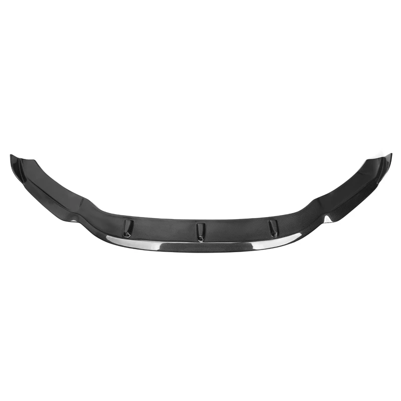 X5M Carbon Fiber Front Bumper Lip Chin Spoiler For BMW X5M F85 X6M F86 2015 2016 2017 2018 HM Style Car front splitter