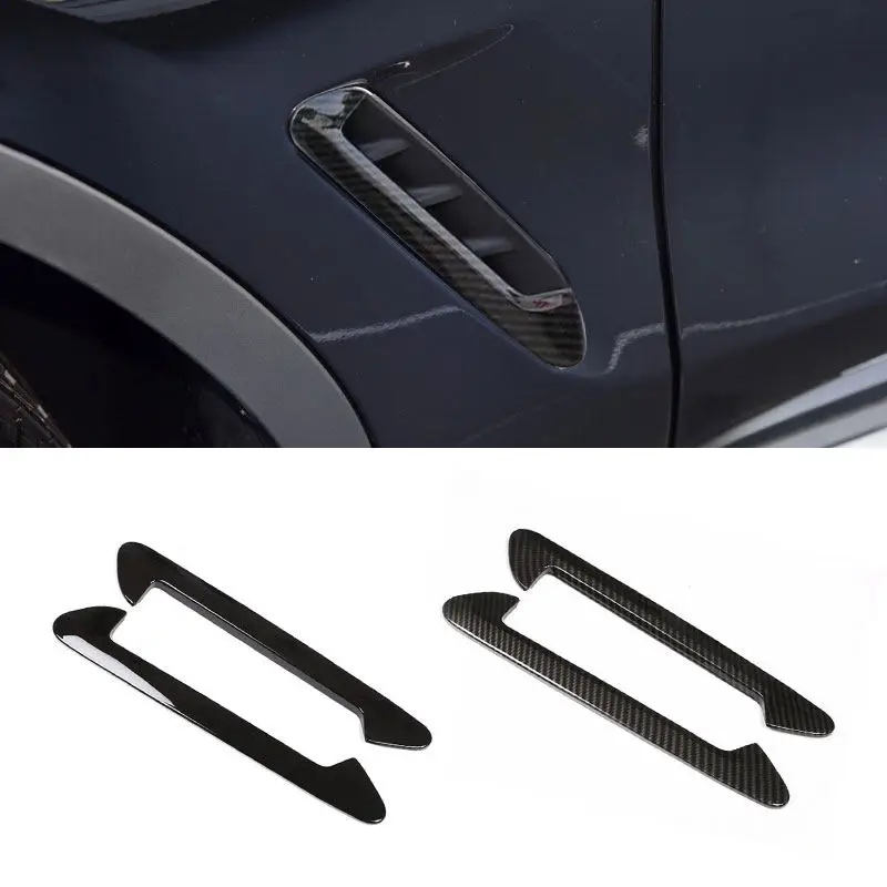

For BMW X3 G01 X4 G02 2018 2019 2020 2021 2022 2023 Car Body Side Grille Fender Air Vent Trim Cover ABS Gill Fender Modified