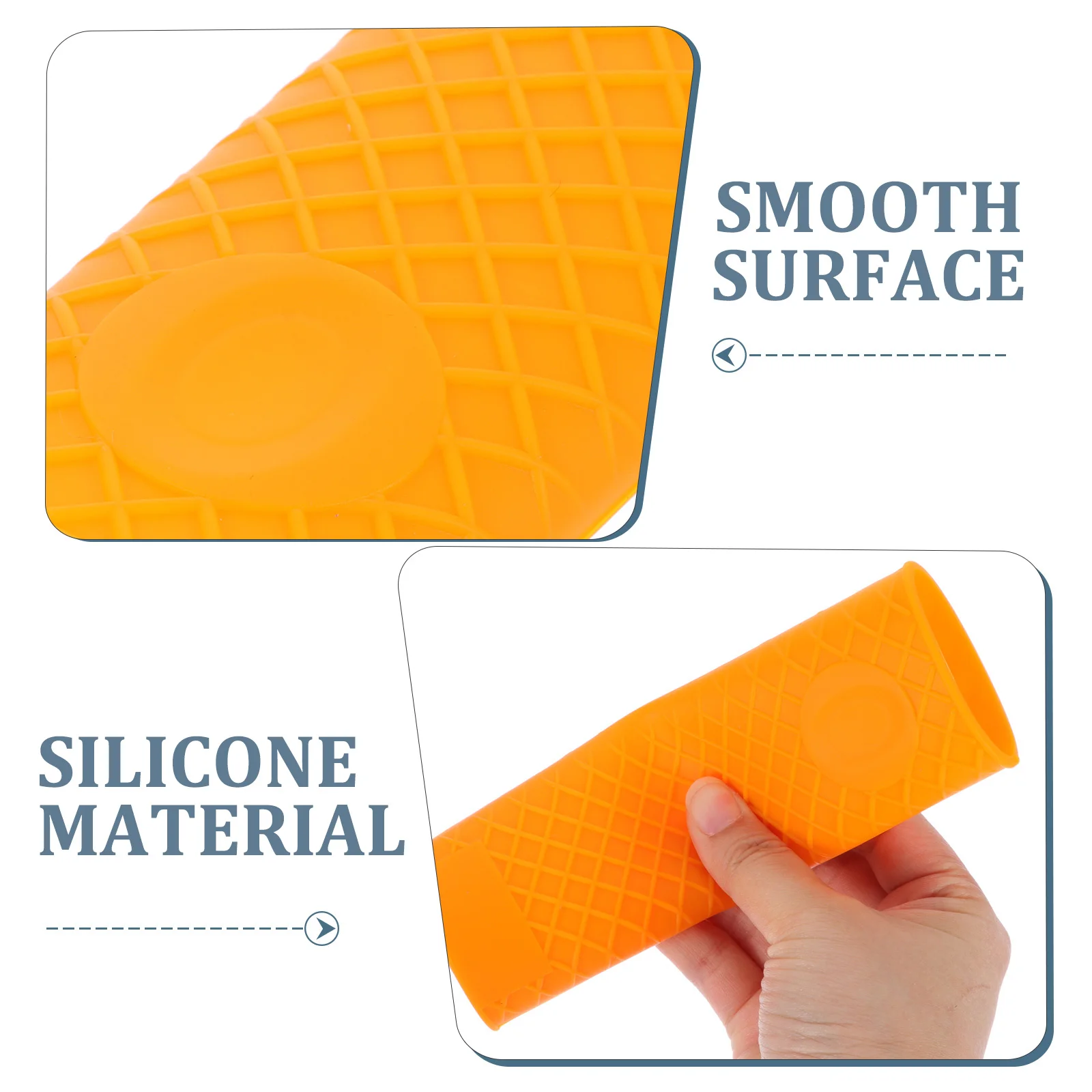 

4Pcs Pot Handle Cover Silicone Flexible Anti-Scald Heat Insulation Non-Slip Pan Handle Sleeve Cookware Grip Kitchen Supplies