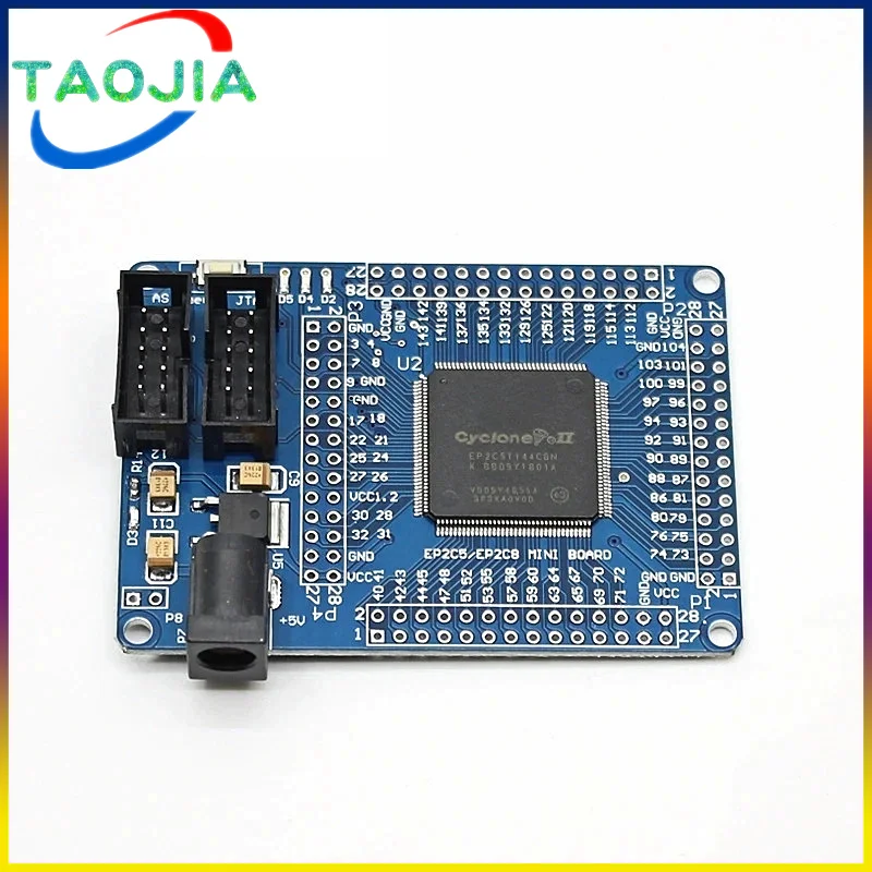 

Бесплатная доставка, 1 шт., FPGA cycloneii EP2C5T144, минимальная системная обучающая плата, макетная плата