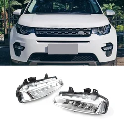 1Pair Car Front Bumper LED Lights Fog Lamp For Land Rover Discovery Sport 2015 2016 2017 2018 2019 Car Accessories