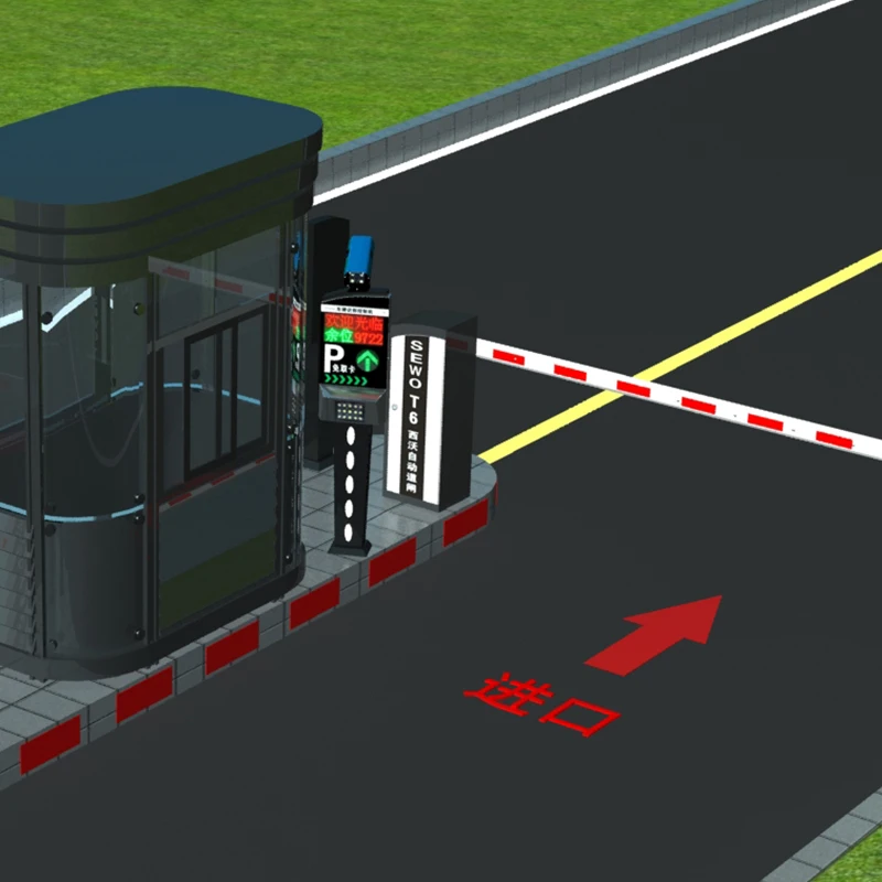 SEWO Automatic Smart Traffic Boom Barrier Gate Parking Arm for Intelligent Parking System