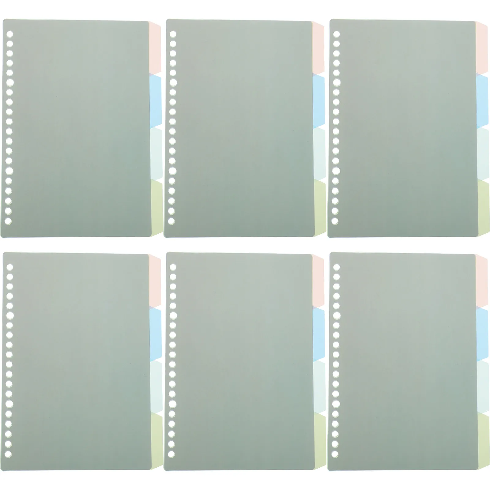 

Набор из 32 пластиковых разделителей для папок с вкладками: долговечные разделители страниц для блокнотов, журналов, презентаций, твердых обложек, индексов