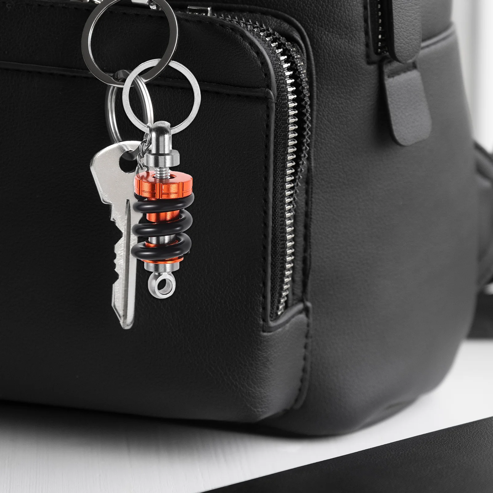 ممتص الصدمات حلقة رئيسية دعامة أمامية قلادة سكوتر تعليق زنبركي من سبائك الألومنيوم #6