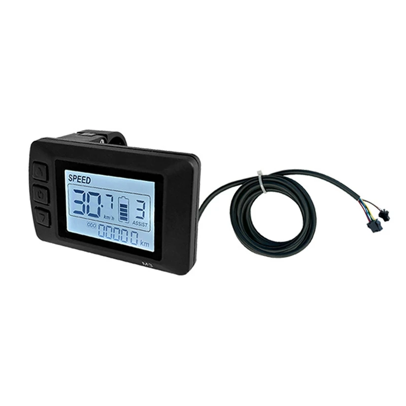 

Ebike Display OMT-M3 Display SM Plug Intelligent LCD Electric Bicycle Display Bicycle Supplies