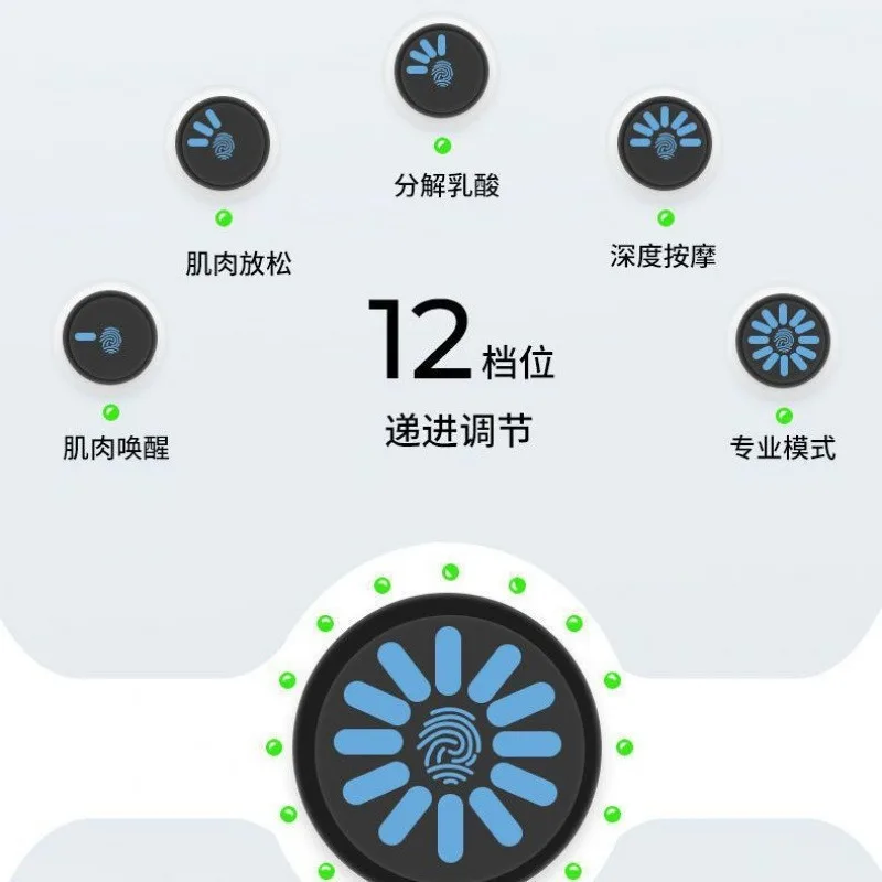 Профессиональный массажер для расслабления мышц, многофункциональный мощный мощный массажный пистолет для фасции, фитнес