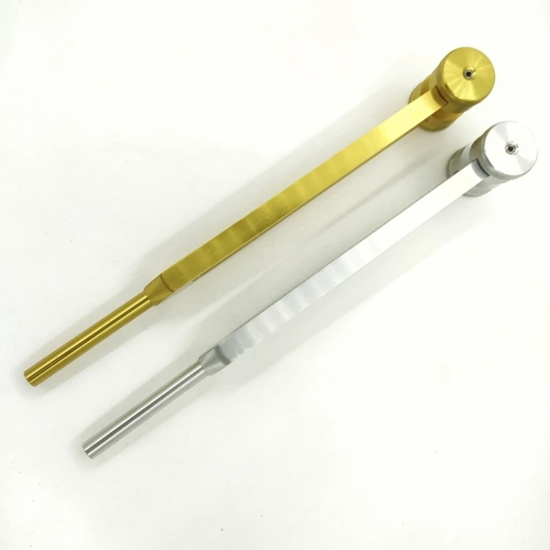 Extended 25Cm Ear Cleaning Tuning Fork 128HZ Tuning Fork With Wrench, Cloth Bag And Hammer