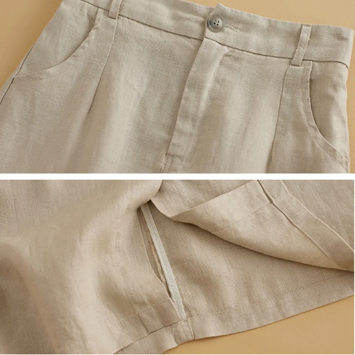 Gonne estive da donna a vita alta moda gonna ampia in cotone e lino tinta unita femminile casual sottile gonne lunghe a trapezio