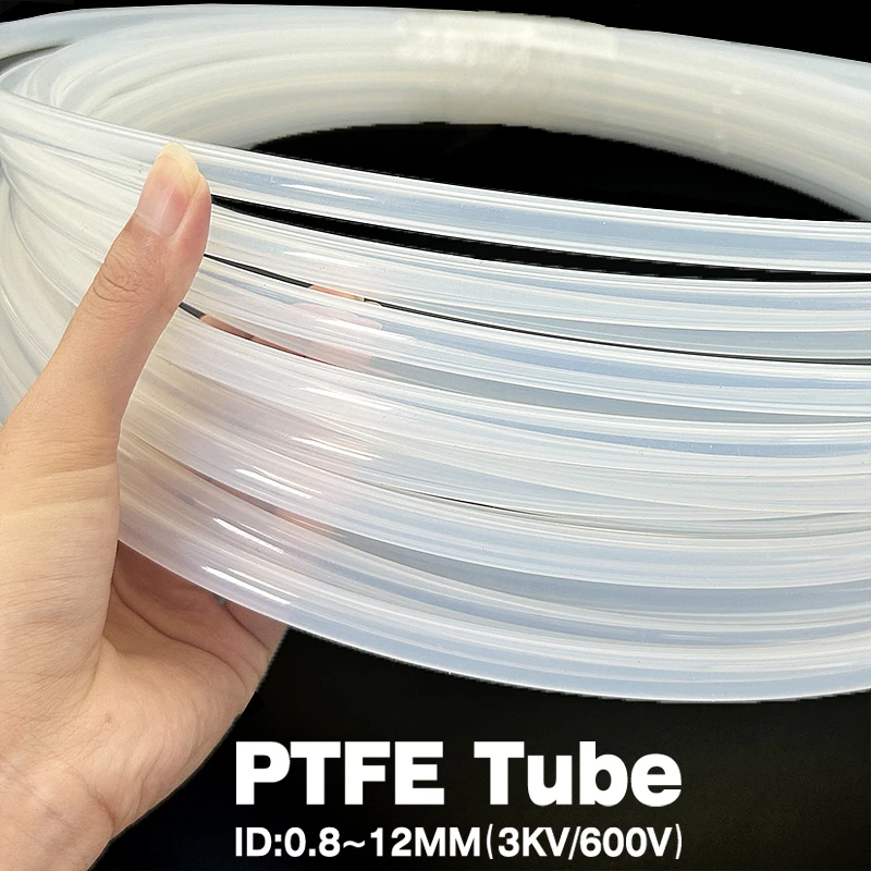 

ID 0,8–12 мм Прозрачная труба из ПТФЭ — сверхгладкое отверстие, антикоррозийная, высокая термостойкость, 260 градусов C, перенос промышленной жидкости