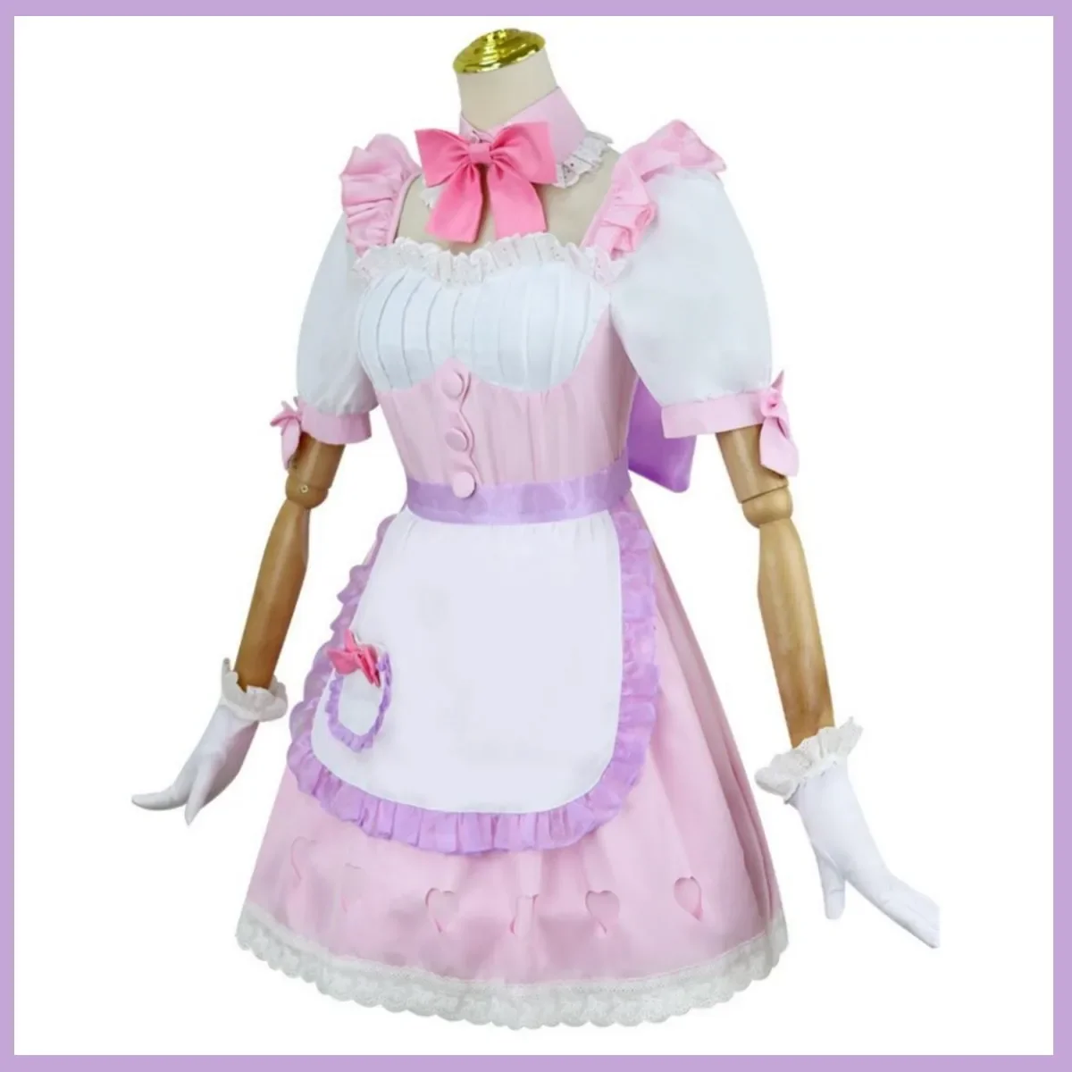 Disfraz de Anime Re:Life in A Different World From Zero Ram, falda de ensueño Lolita, vestido de sirvienta para mujer, traje de fiesta de Carnaval Kawaii